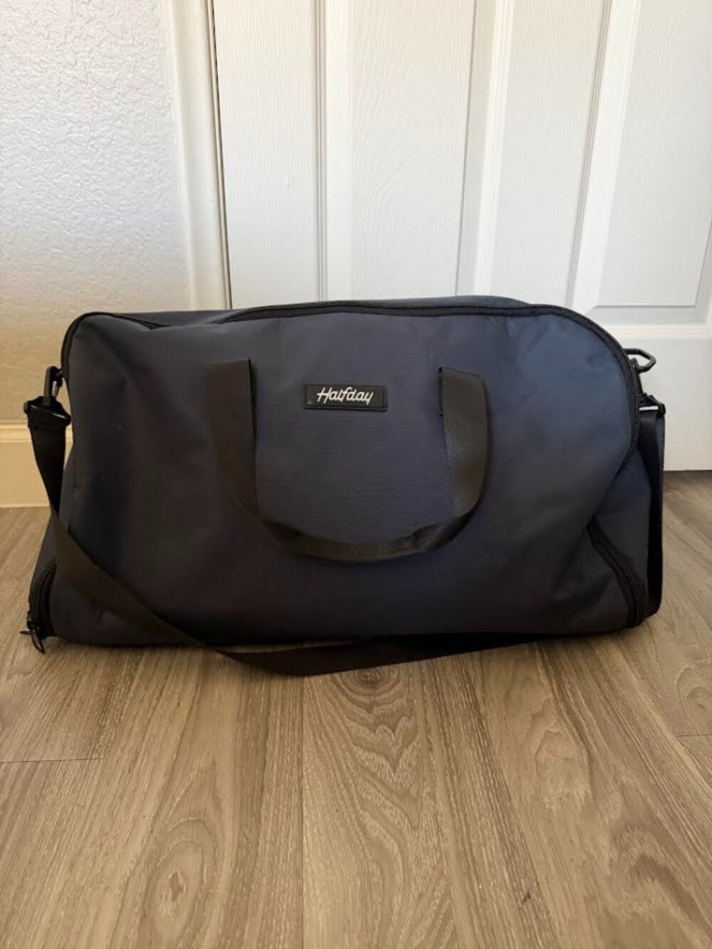 Halfday Garment Duffel Bag Navy 45L